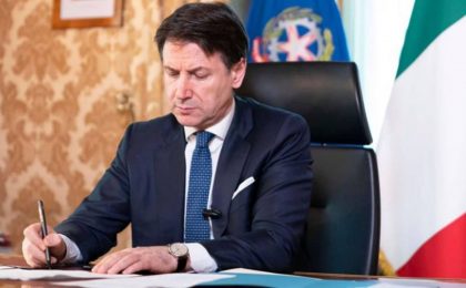 lettera Giuseppe Conte